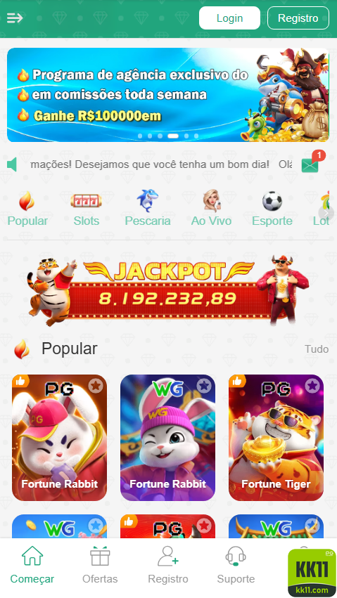 kk11.com Interface
